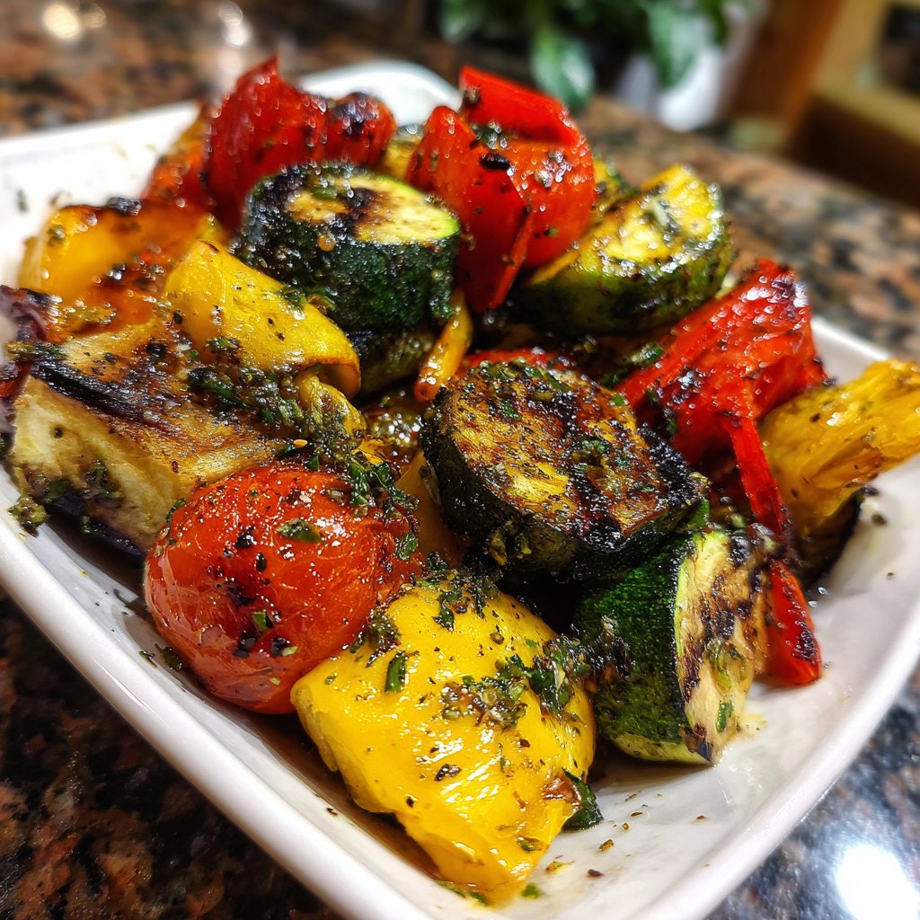 Gegrilltes Gemüse Mit Kräutern