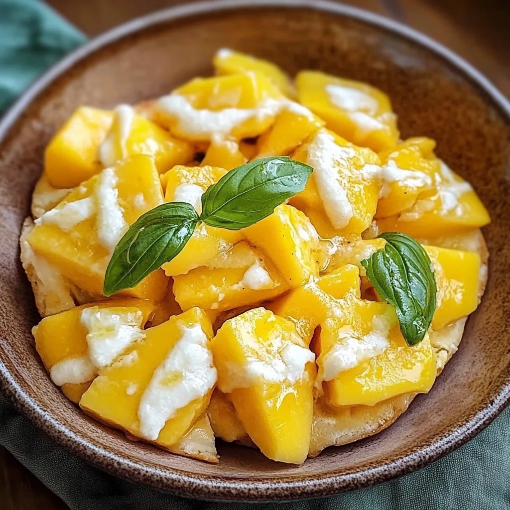 Frische Mango-Plätzchen