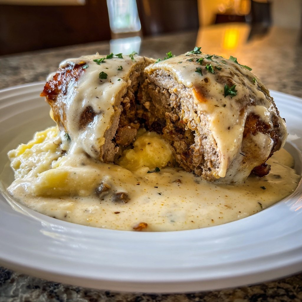 Hausmannskost Rinderrouladen mit Rahmsoße