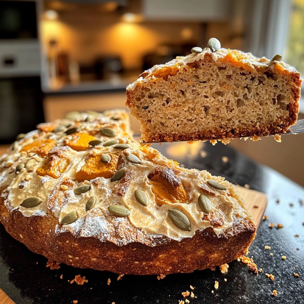 Einfaches Kürbisbrot