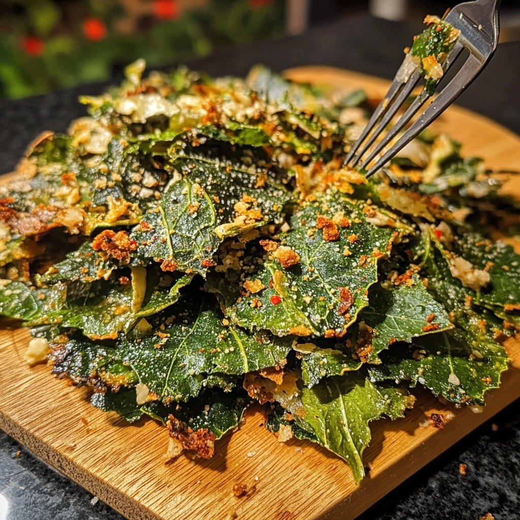 Gebratener Grünkohl