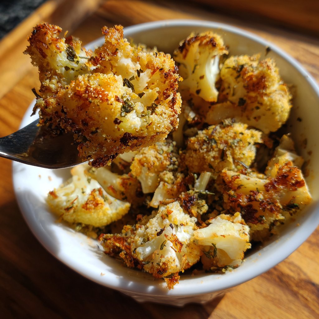 Blumenkohl aus dem Airfryer