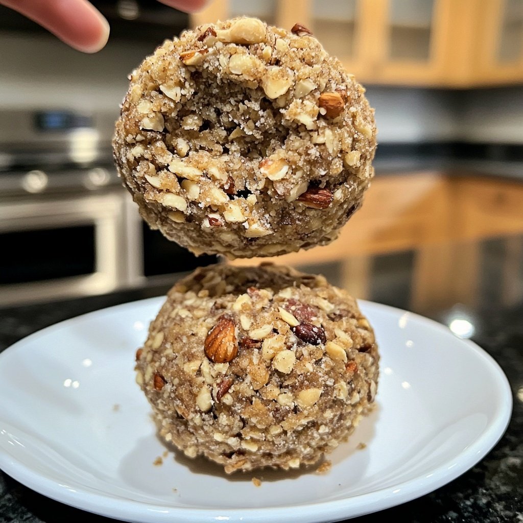 Protein Bällchen mit Vanille Proteinpulver