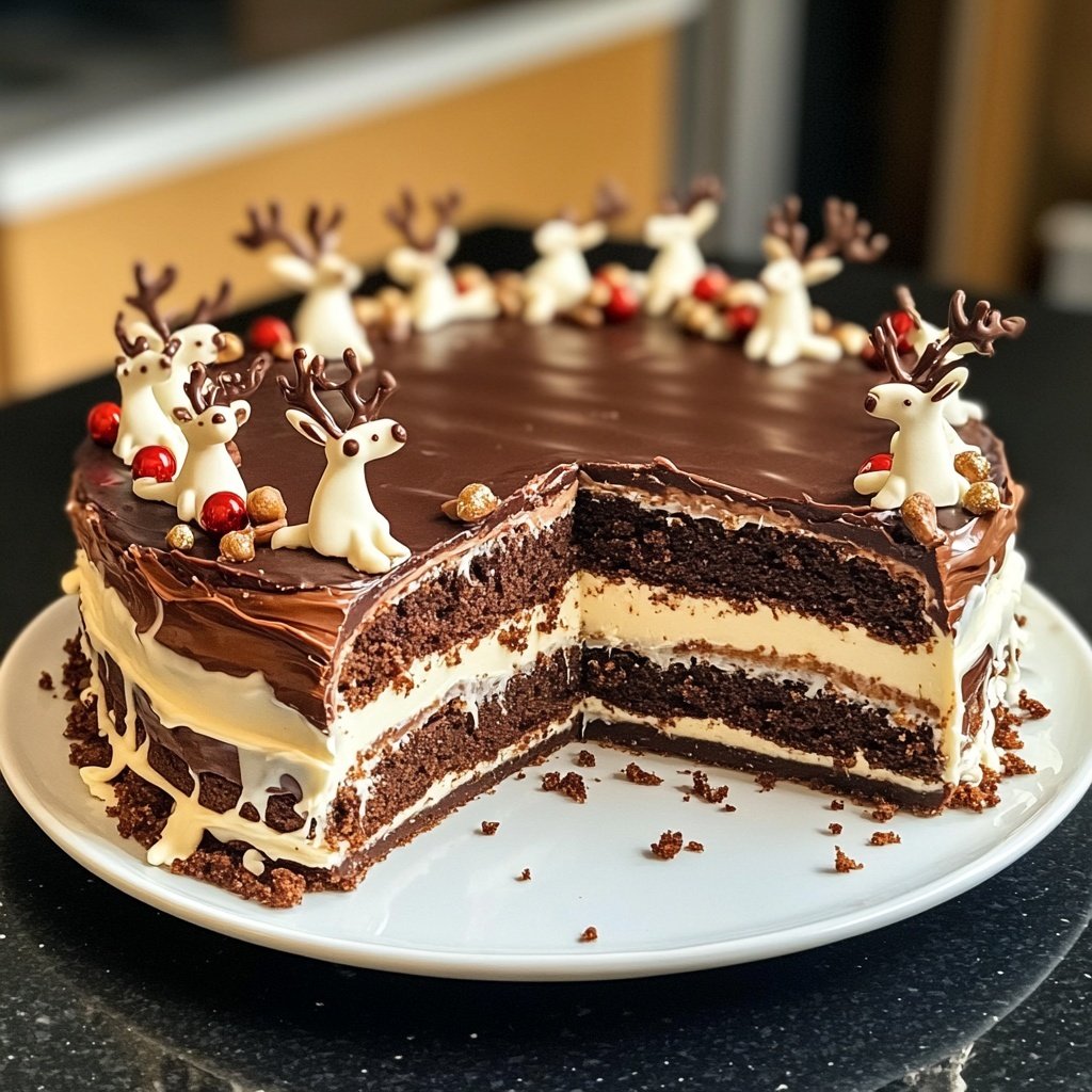 4. Advent Rudolph-Torte