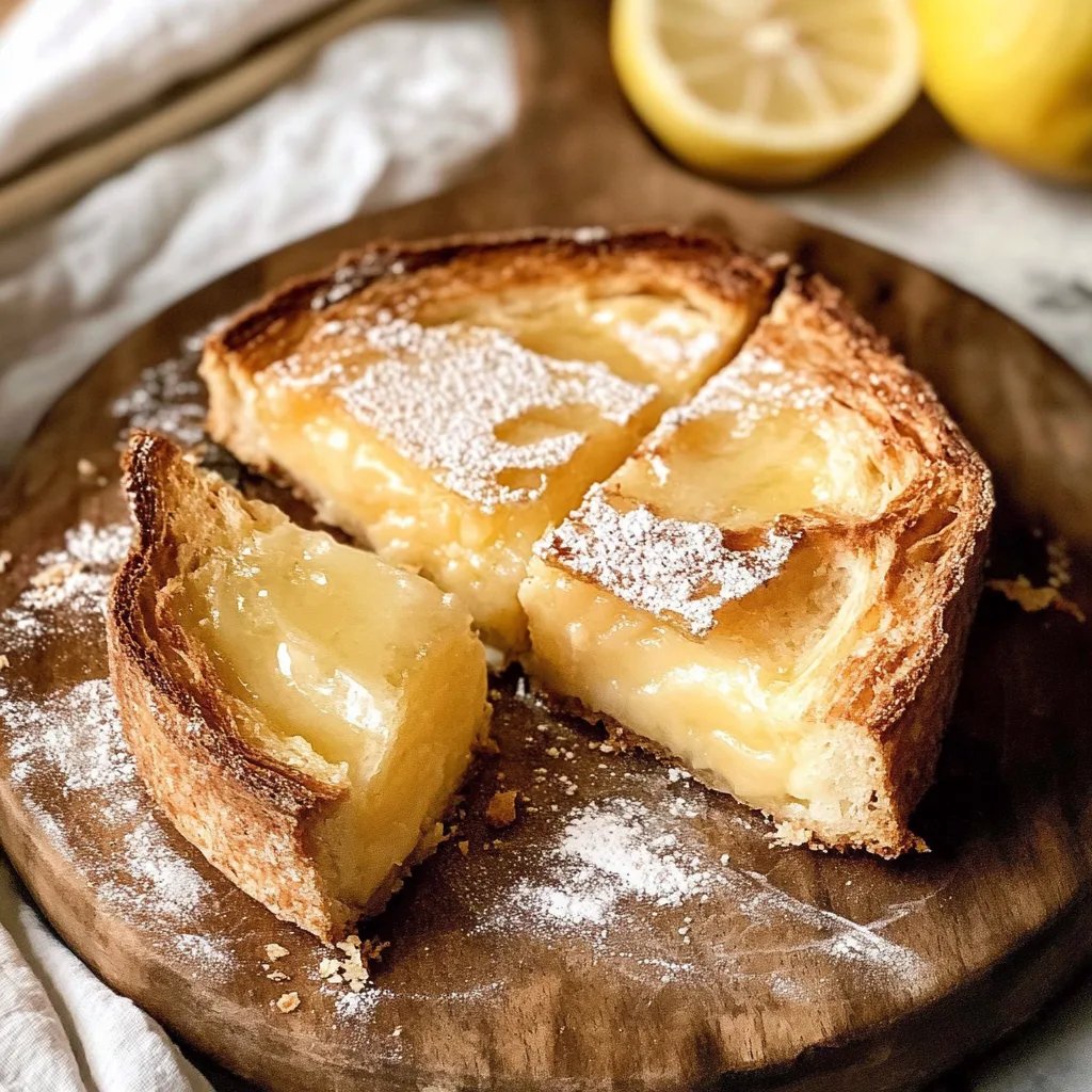 Einfacher Zitronenbutterkuchen