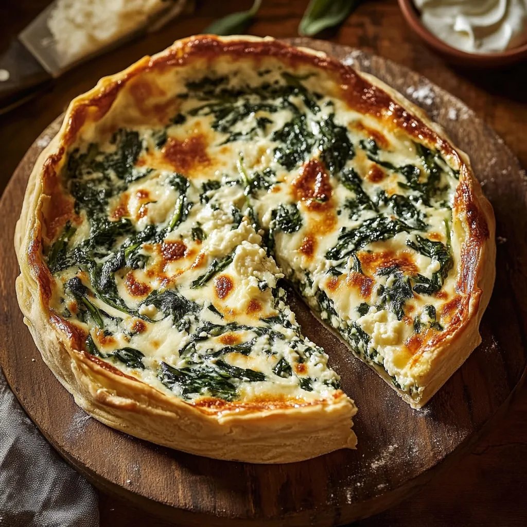 Ricotta-Spinat-Quiche