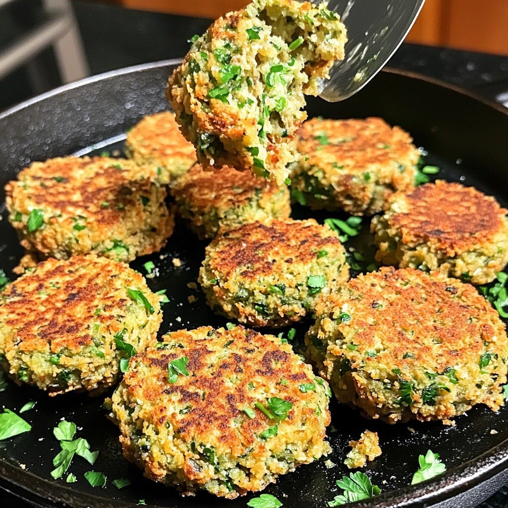 Falafel in der Pfanne