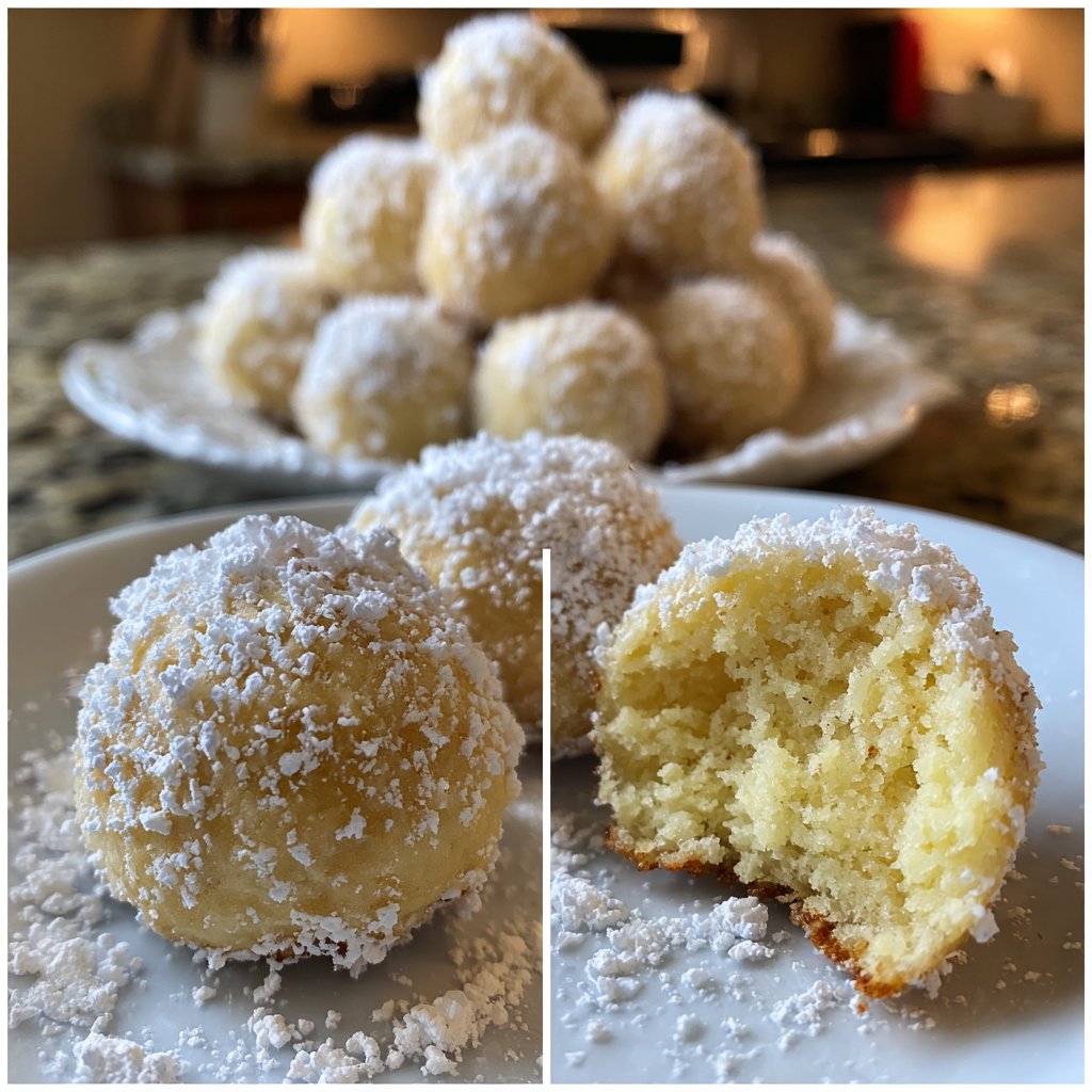 Quarkbällchen ohne Hefe