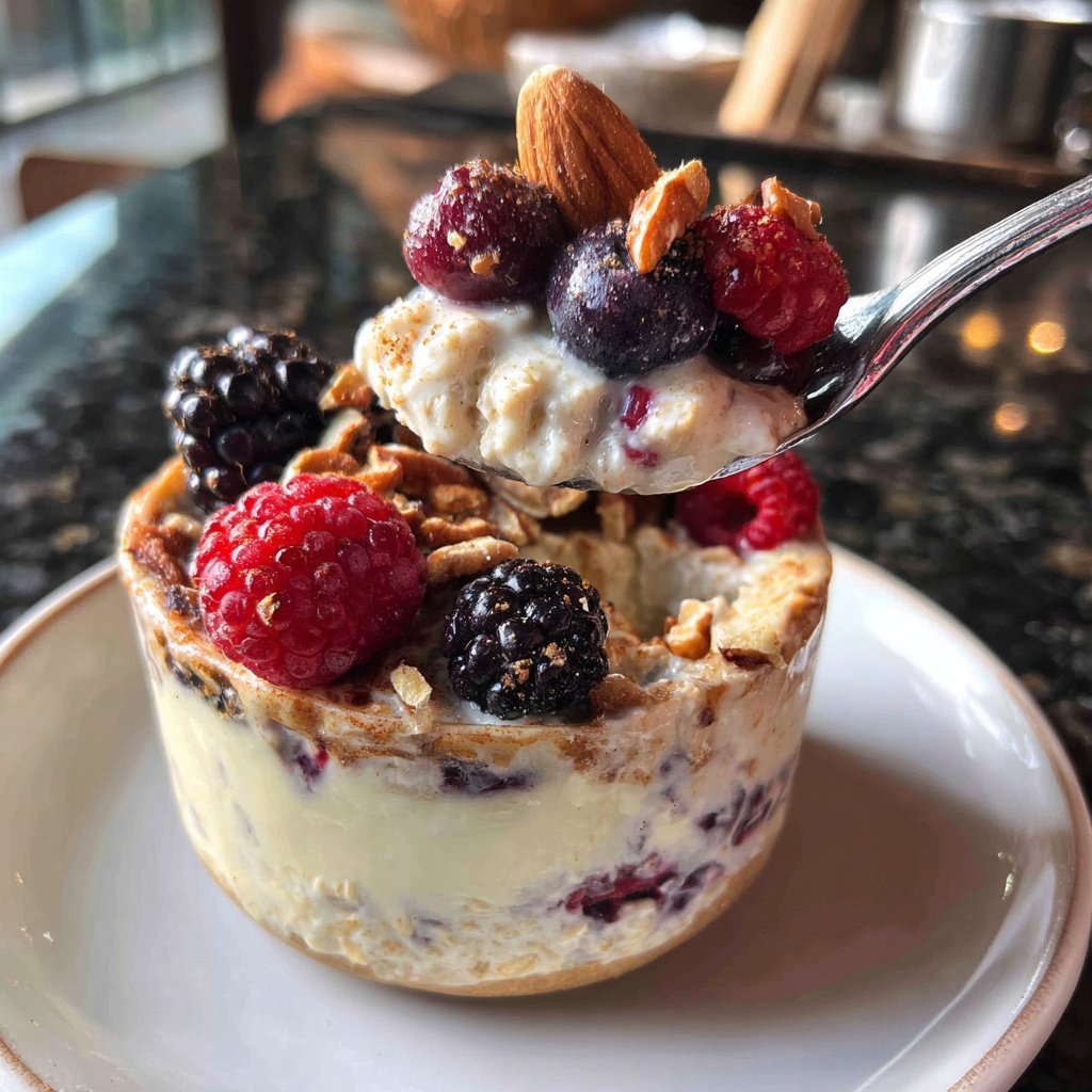 Overnight Oats mit Früchten