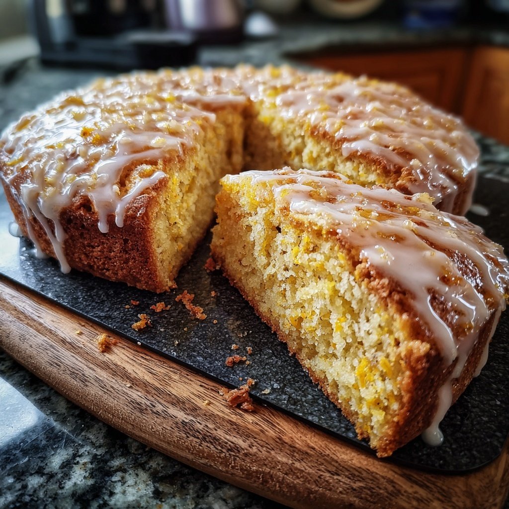 Karottenkuchen Mit Honig Glasur