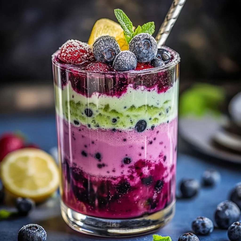 Blueberry Lemon Matcha Fizz – Eine erfrischende Sommerspezialität!