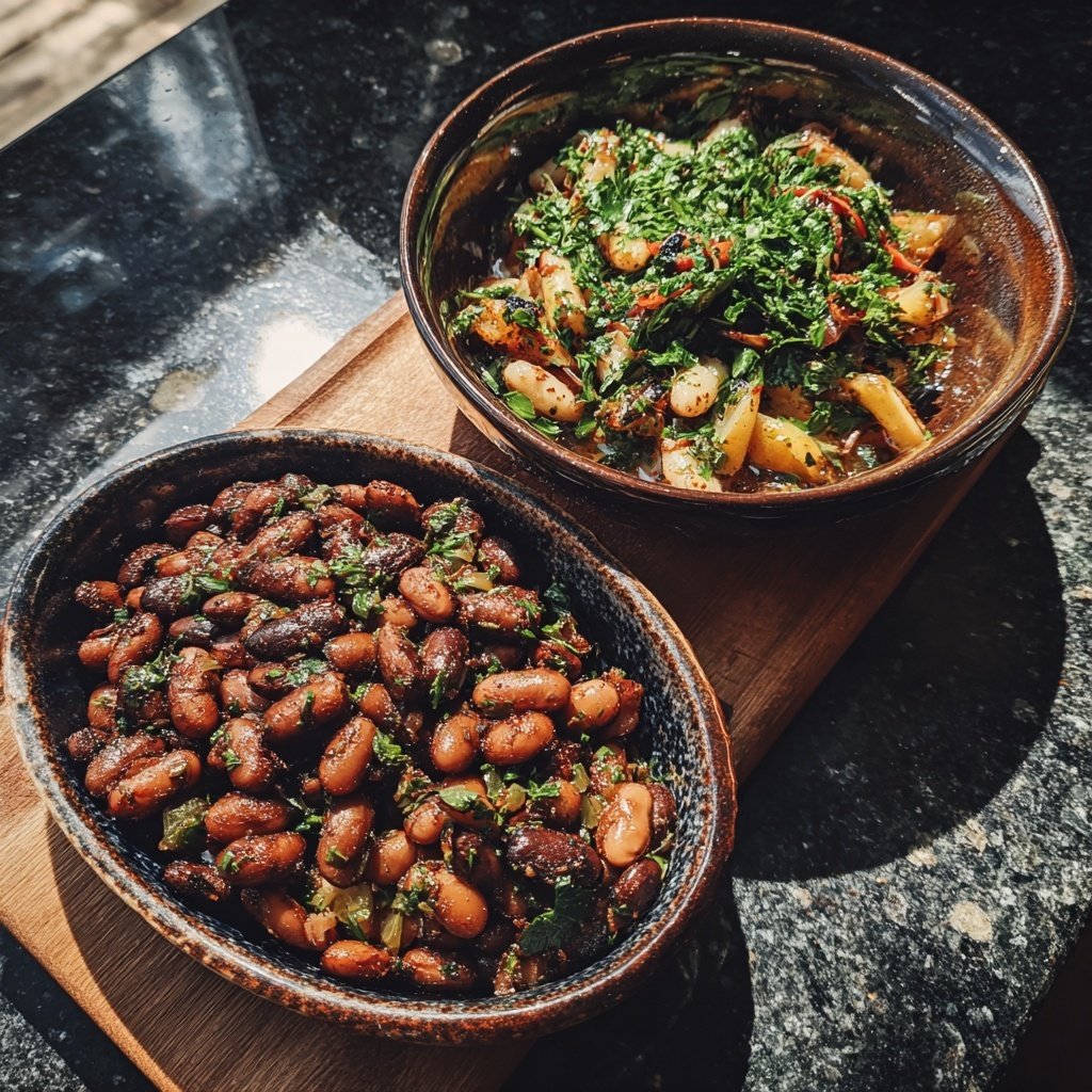 Grill Beilagen Mit Bohnen