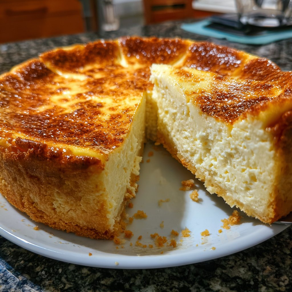 Käsekuchen mit Vanille