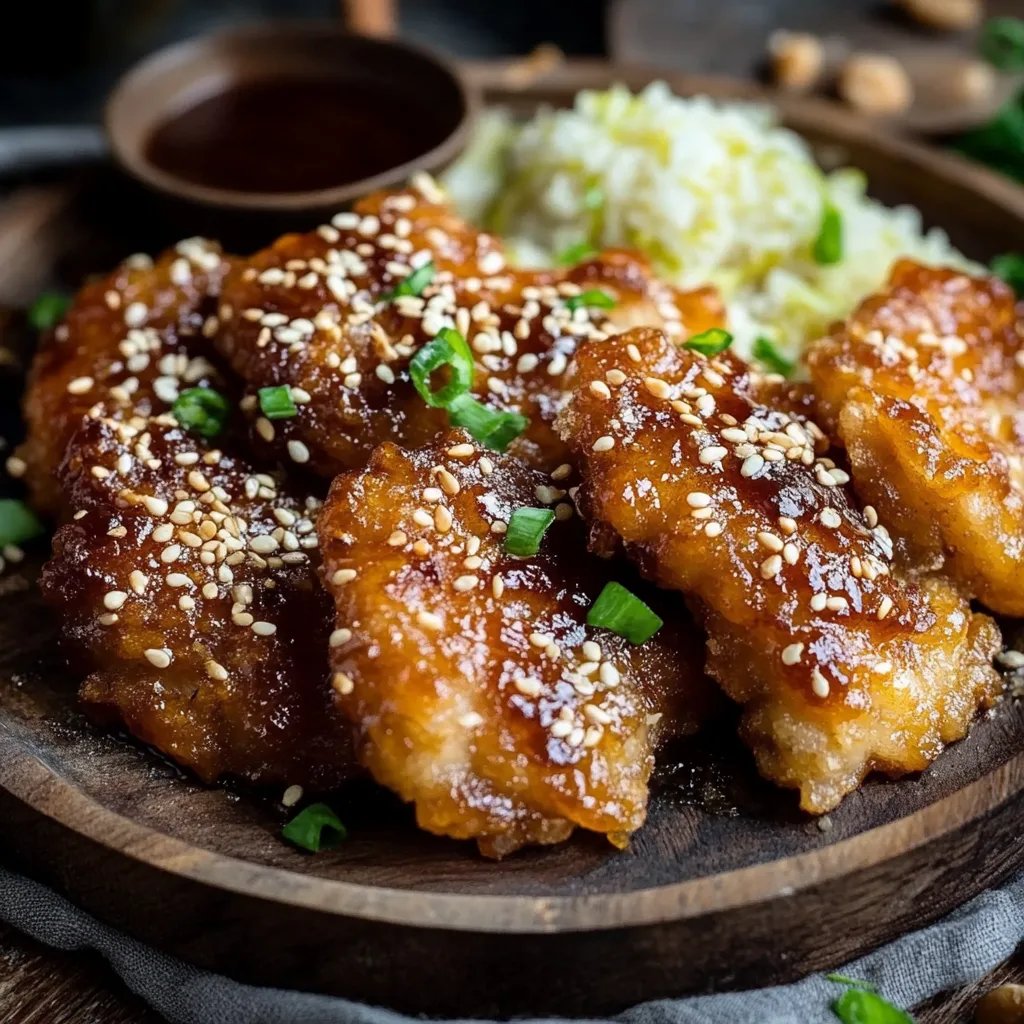 Sesam-Hähnchen aus der Heißluftfritteuse