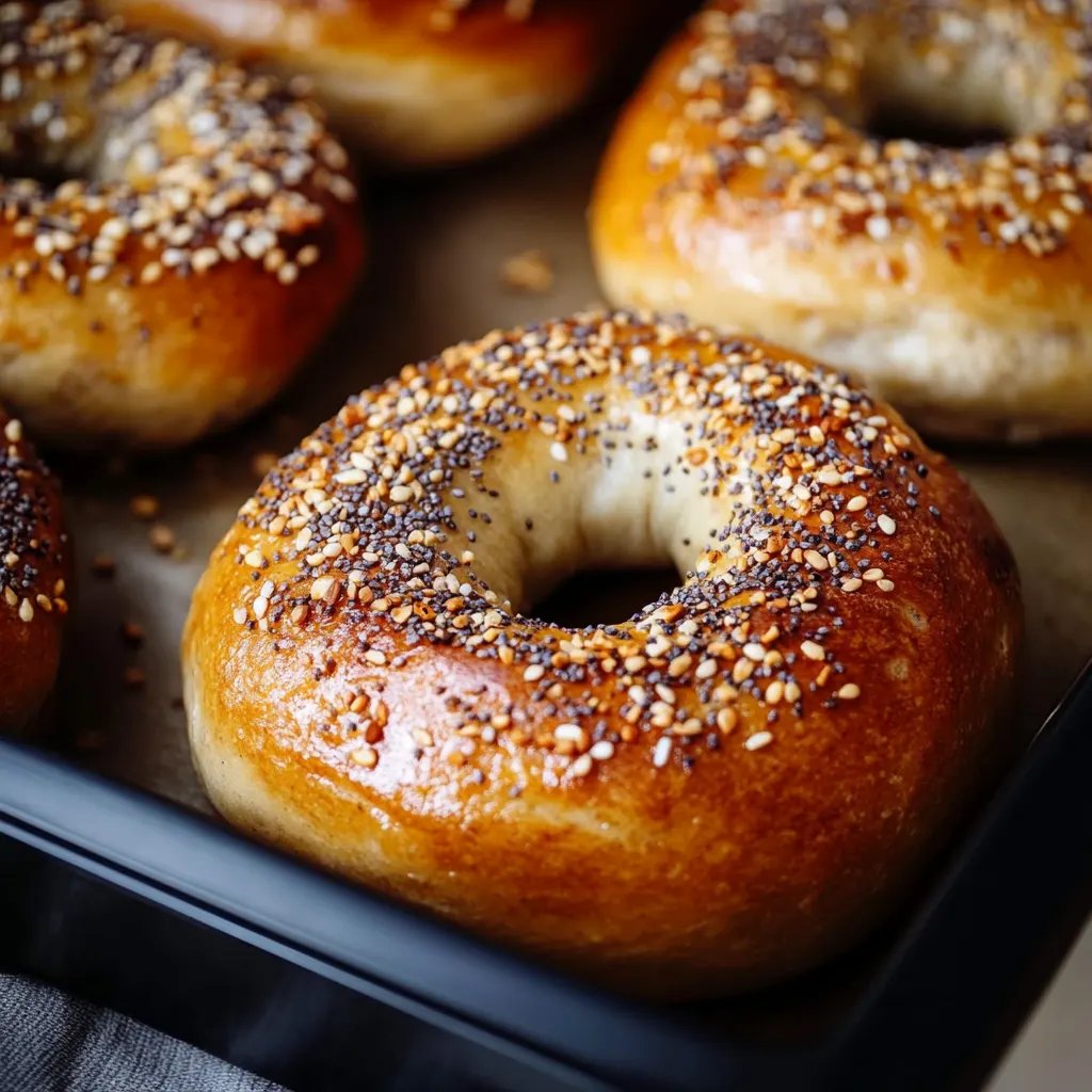 Bagels aus der Heißluftfritteuse