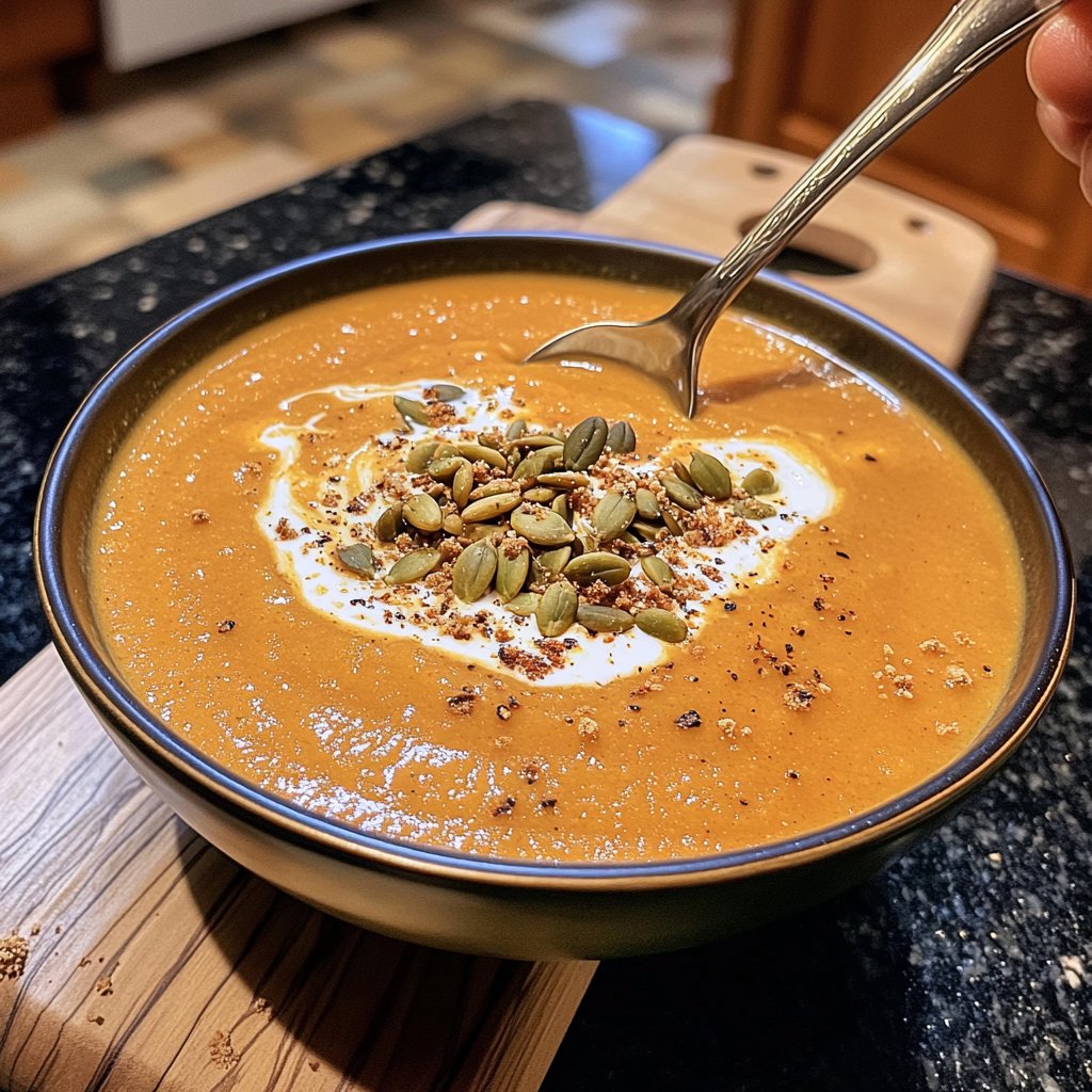 Kürbissuppe leicht bekömmlich